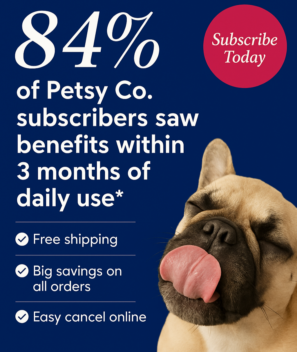 Petsy™ Probiotic Chews | For All Dogs